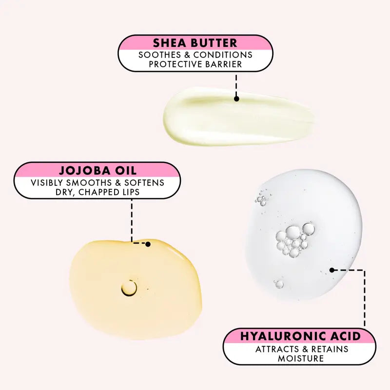 Hydrating Lip Gloss - High Shine & Tinted, Infused with Hyaluronic Acid, Jojoba Oil & Shea Butter