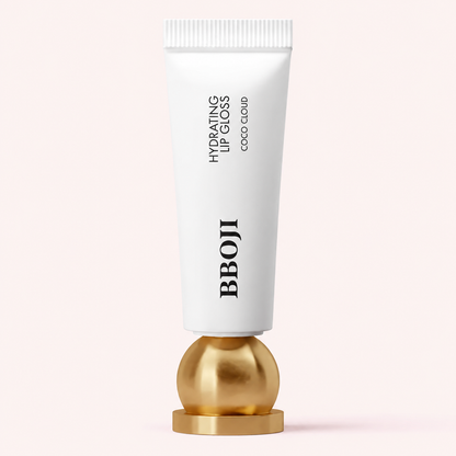 Hydrating Lip Gloss - High Shine & Tinted, Infused with Hyaluronic Acid, Jojoba Oil & Shea Butter