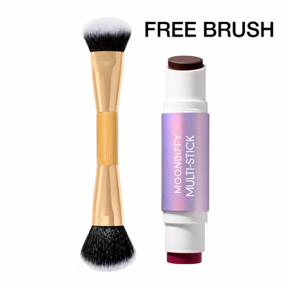 🔥 Buy 1 get 1 free multi-stick with brush - cream blush & bronzer