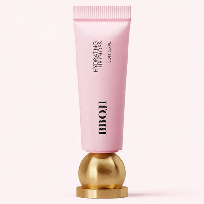 Hydrating Lip Gloss - High Shine & Tinted, Infused with Hyaluronic Acid, Jojoba Oil & Shea Butter