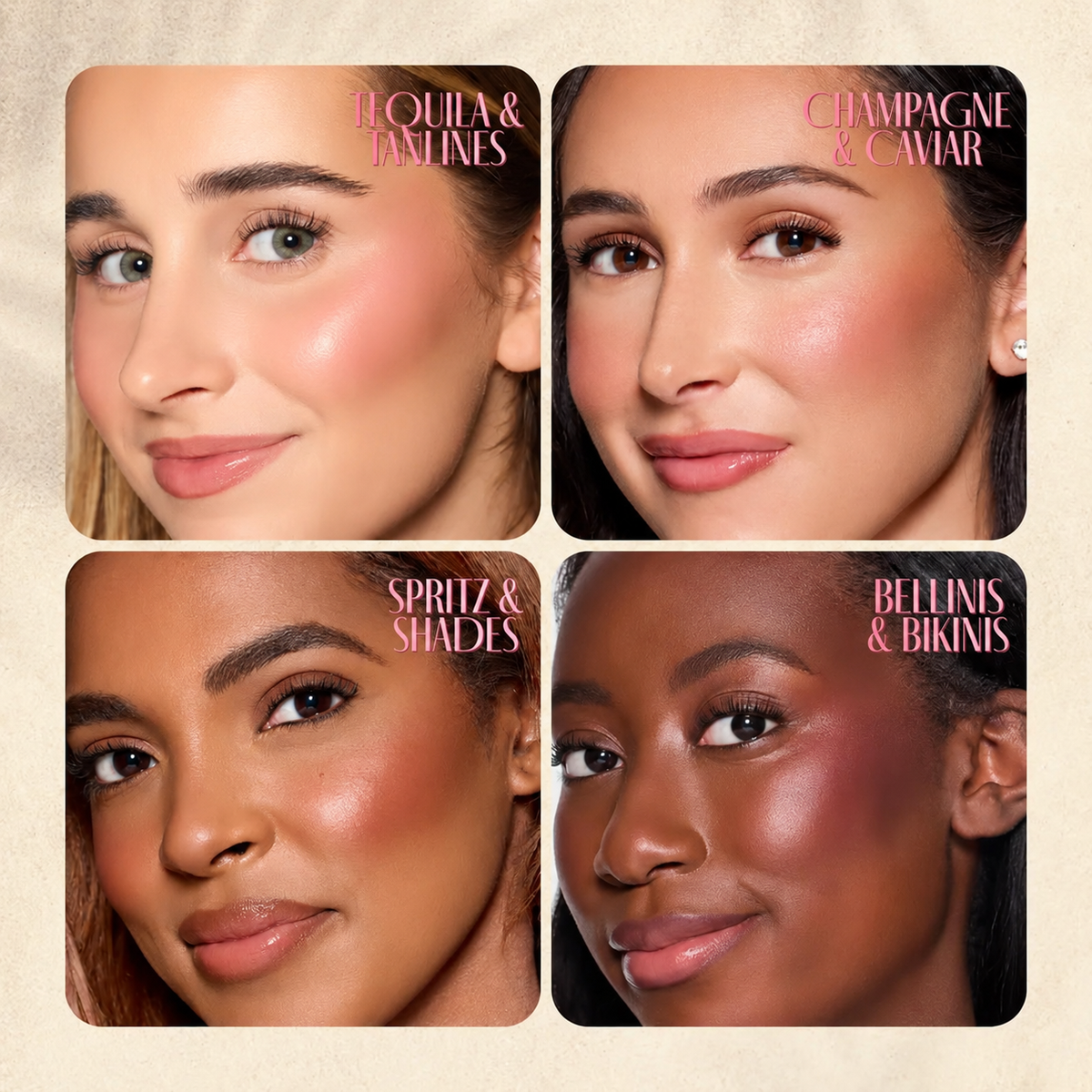 🔥 Buy 1 get 1 free multi-stick with brush - cream blush & bronzer