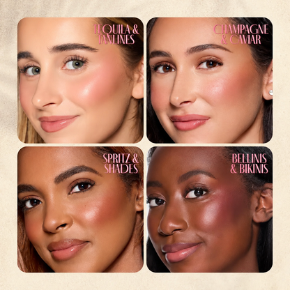 🔥 Buy 1 get 1 free multi-stick with brush - cream blush & bronzer
