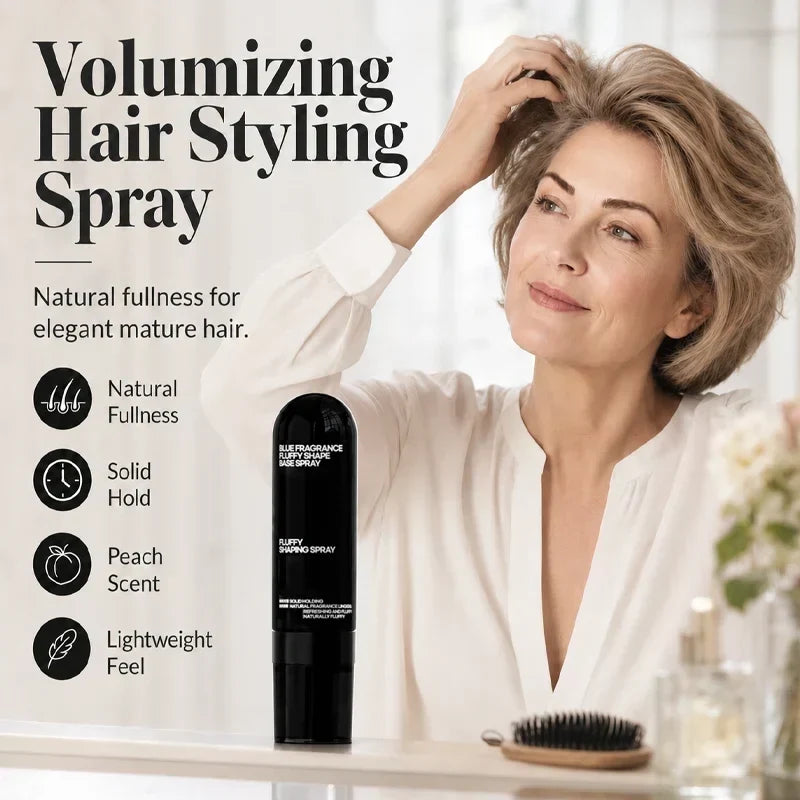 Peach-scented volumizing